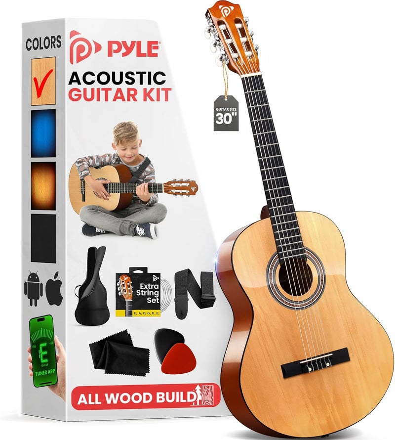 Pyle Beginner Acoustic Guitar - Image 1